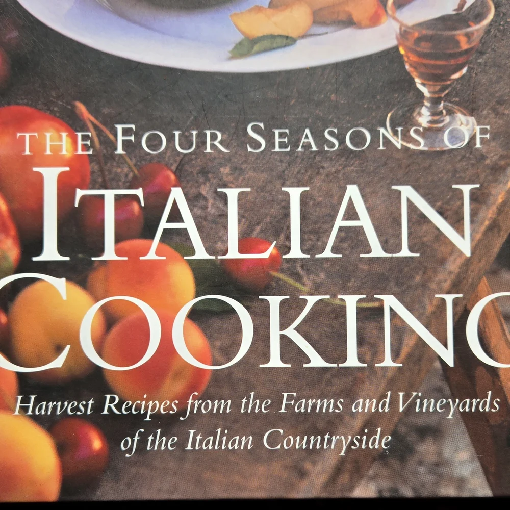 The Four Seasons of Italian Cooking 1st Edition 1st Print LOADED with Recipes